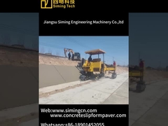 Multi Purpose Concrete Slip Form Paver For Highway Construction
