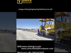 370L Diesel Tank Volume Concrete Paver Machine For Fast And Precise Paving